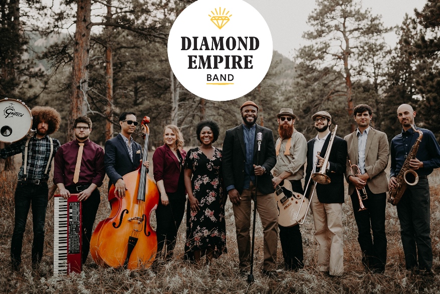 Utah Wedding Live Band Diamond Empire Band Logo