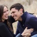 Utah wedding engaged couple