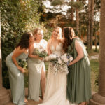 ah Wedding Venue Oak Hills Reception and Event Center Bride with Bridesmaids